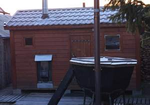 Дом 40м², 2-этажный, на длительный срок,