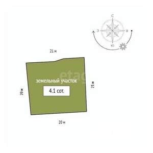 Дом 139м², 2-этажный, участок 4 сот.