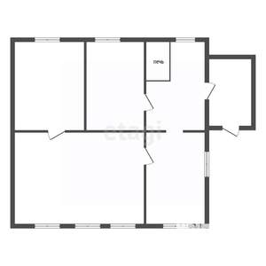 Дом 42м², 1-этажный, участок 4 сот.