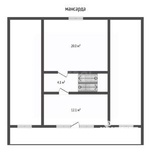 Дом 180м², 1-этажный, участок 7 сот.