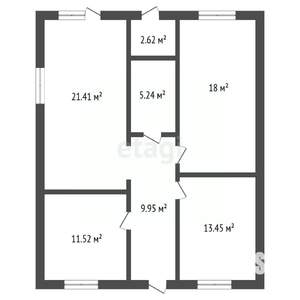 Дом 193м², 2-этажный, участок 7 сот.