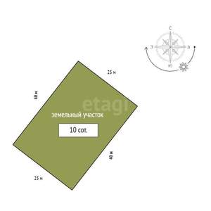 Дом 90м², 2-этажный, участок 10 сот.