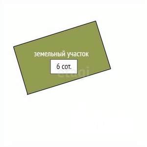 Дом 74м², 1-этажный, участок 6 сот.