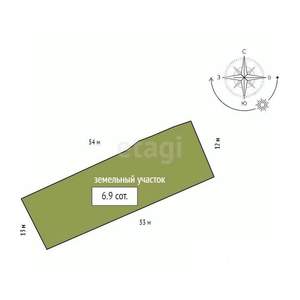 Дом 25м², 1-этажный, участок 7 сот.