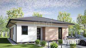 Дом 111м², 1-этажный, участок 6 сот.