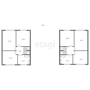 Дом 130м², 2-этажный, участок 5 сот.