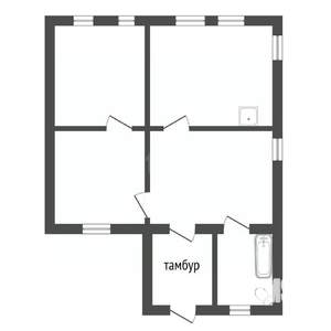 Дом 95м², 1-этажный, участок 4 сот.