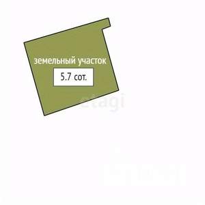 Дом 98м², 1-этажный, участок 6 сот.