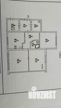 Дом 64м², 1-этажный, участок 3 сот.