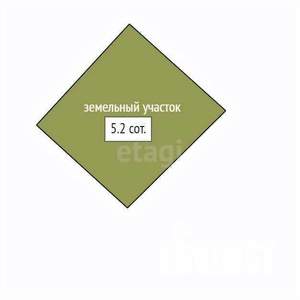 Дом 122м², 3-этажный, участок 5 сот.