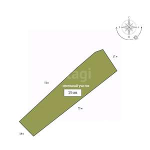 Дом 39м², 1-этажный, участок 13 сот.