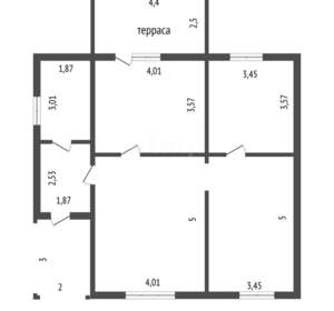 Дом 94м², 1-этажный, участок 11 сот.