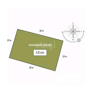 Дом 71м², 2-этажный, участок 6 сот.