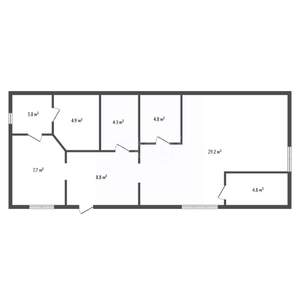 Дом 70м², 1-этажный, участок 10 сот.