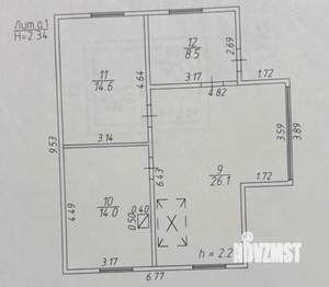 Дом 155м², 3-этажный, участок 16 сот.