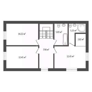 Дом 172м², 2-этажный, участок 8 сот.