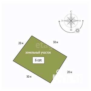 Дом 243м², 2-этажный, участок 6 сот.