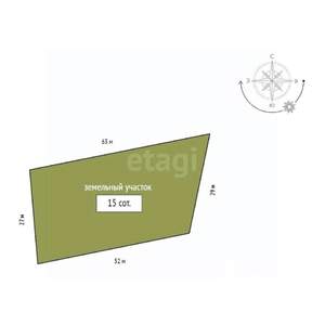 Дом 857м², 3-этажный, участок 15 сот.