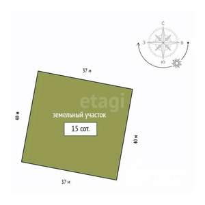 Дом 110м², 1-этажный, участок 15 сот.