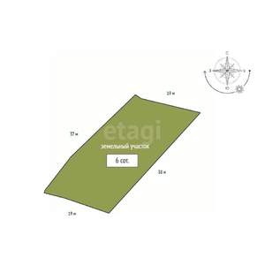 Дом 69м², 2-этажный, участок 6 сот.