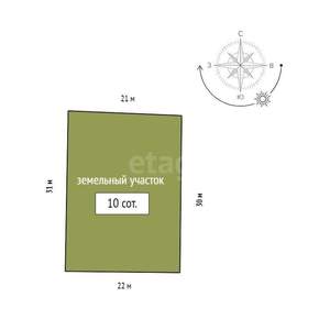 Дом 39м², 2-этажный, участок 10 сот.