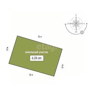 Дом 135м², 2-этажный, участок 6 сот.