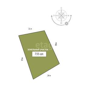 Дом 90м², 2-этажный, участок 8 сот.