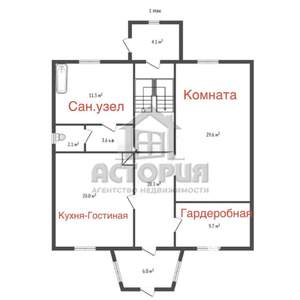 Дом 210м², 2-этажный, участок 12 сот.