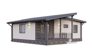 Дом 95м², 1-этажный, участок 6 сот.