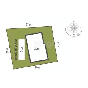 Дом 400м², 3-этажный, участок 6 сот.