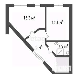 Дом 100м², 2-этажный, участок 15 сот.