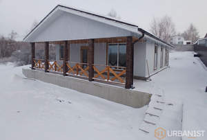 Дом 130м², 1-этажный, участок 8 сот.