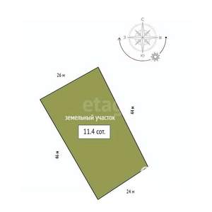 Дом 80м², 2-этажный, участок 11 сот.