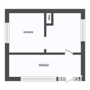 Дом 40м², 1-этажный, участок 8 сот.