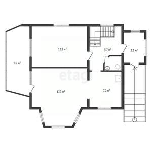 Дом 132м², 2-этажный, участок 8 сот.