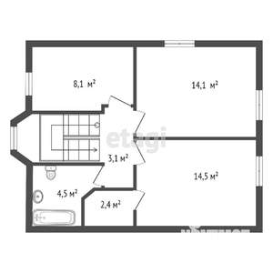 Дом 160м², 2-этажный, участок 9 сот.