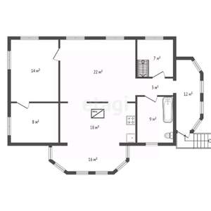 Дом 150м², 2-этажный, участок 19 сот.