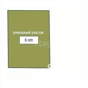 Дом 14м², 1-этажный, участок 6 сот.