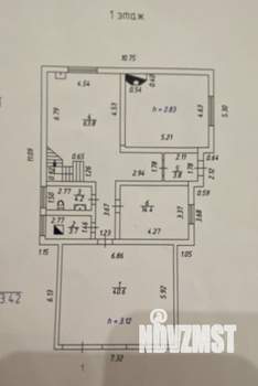 Коттедж 218м², 2-этажный, участок 8 сот.  