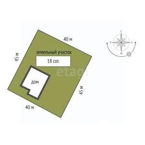 Дом 435м², 2-этажный, участок 18 сот.  