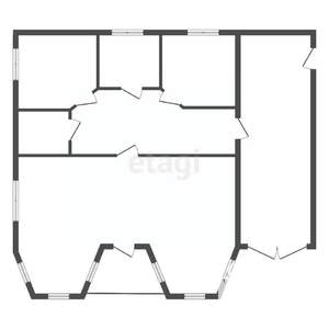 Дом 130м&sup2;, 1-этажный, участок 12 сот.  