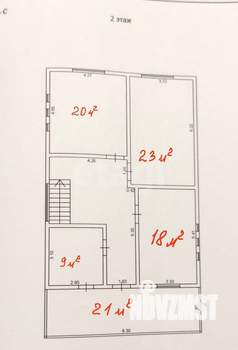 Дом 199м&sup2;, 2-этажный, участок 6 сот.  