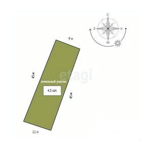 Дом 126м², 2-этажный, участок 9 сот.  