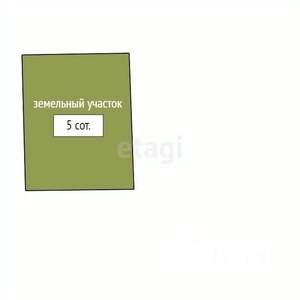 Дом 50м&sup2;, 2-этажный, участок 4 сот.  