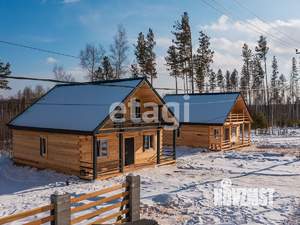 Дом 80м&sup2;, 1-этажный, участок 10 сот.  