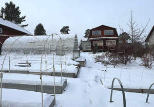 Дом 46м², 1-этажный, участок 8 сот.  