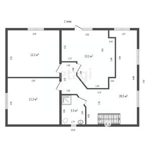 Дом 140м², 2-этажный, участок 10 сот.  