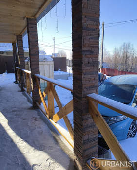 Дом 130м&sup2;, 1-этажный, участок 8 сот.  