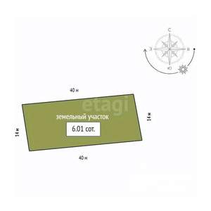 Дом 140м&sup2;, 2-этажный, участок 6 сот.  