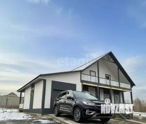 Дом 156м&sup2;, 2-этажный, участок 6 сот.  